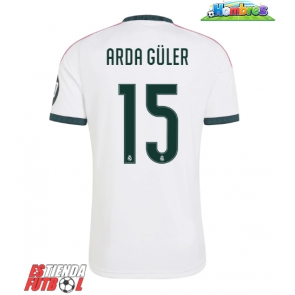 Real Madrid Arda Guler #15 Primera Equipación 2026-27 Manga Corta